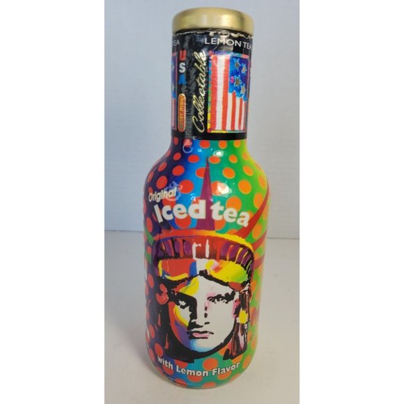 1998 Peter Max Arizona Ice Tea collectible bottle, Opened - Picture 1 of 8
